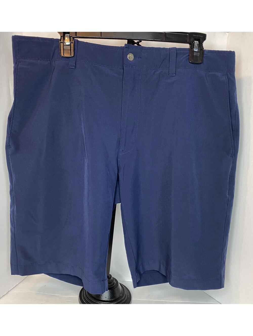 Callaway Mens Size 36” Golf Shorts Navy Blue Performance 10” Inseam
